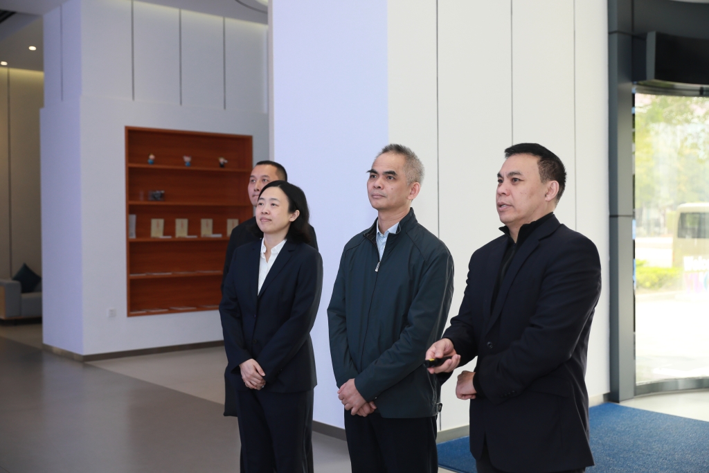自治区国资委主任潘世庆到玉柴调研