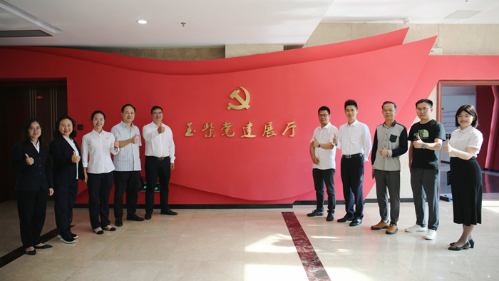 容县文明办到玉柴开展全国文明单位创建交流活动