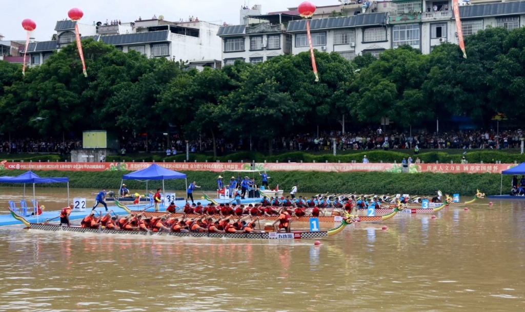 助力玉林市“文化塑城”！玉柴总冠名2024玉林龙舟邀请赛火热开赛