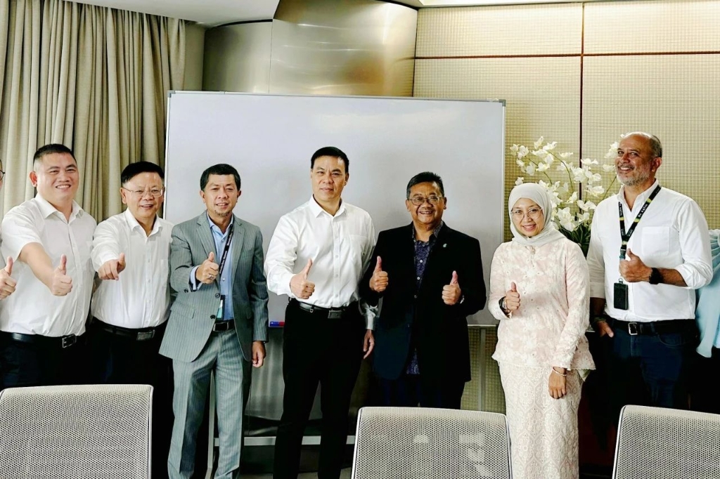 李汉阳拜访国际合作伙伴马石油集团