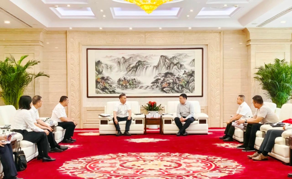 玉柴与京东举行战略合作会谈
