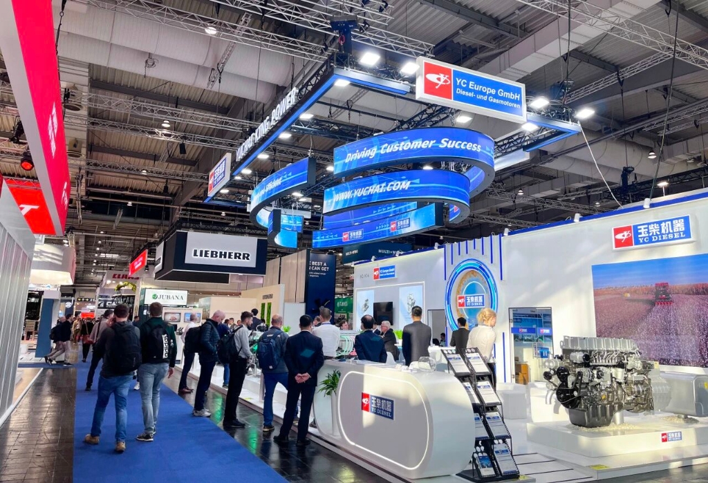 玉柴全场景动力解决方案亮相2025德国汉诺威国际农机展 彰显硬核动力科技创新实力